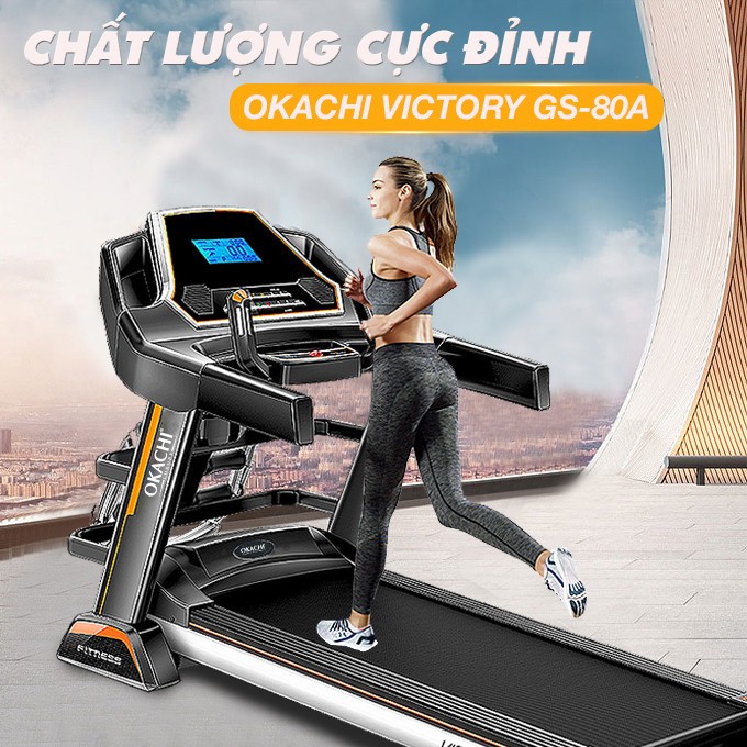 Máy chạy bộ đa năng OKACHI VICTORY GS-80A